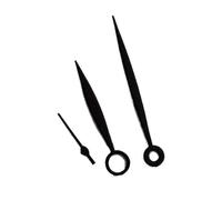 X PSBLTY Willow Leaf Watch Hands, 5×11.7×17mm Watch Replacement Needles, Compatible with ST3600 ST3621 ETA6497 ETA6498 Movement, Watch Repair DIY Accessories(Black)