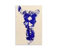 X psblty Yves Klein PaintingWall Art Home Decor Vintage Poster Retro Aesthetic Print Perfect for Living Room Bedroom Office Home StudioUnframe-style24x36inch(60x90cm)