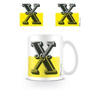 X Pyramid International Vintage Letter Official Boxed Ceramic Coffee/Tea Mug, Multi-Colour, 11 oz/315 ml