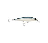 Rapala X-Rap Saltwater Lure with Two No. 3 Hooks, 1.2-1.8 m Swimming Depth, 10 cm Size, Glass Ghost