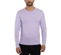 X RAY Crewneck Sweater for Men Slim Fit Ultra Soft Fitted Pullover Mens Sweaters, Regular or Big & Tall Sizes, Lilac, Large