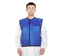 X-Ray Lead Apron, 0.35mmpb/0.5mmpb X-Ray Protection Lead Vest, Radiation Protective Lightweight Lead Apron Lead Rubber Clothing, Lead Coat for Laboratory CT Scan Room,0.5mmpb