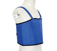 X-Ray Protection Lead Vest for Breast Protection of Doctors and Patients in Hospitals Radiation Protection - Lightweight,Blue-L