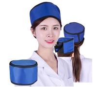 X-ray Protective Lead Apron Lead Cap, 0.35 mmpb/0.5 mmPb Head Radiation Protection Lead Protection Hat, for Dental, X-ray Detection, Pet Clinic,0.5mmpb