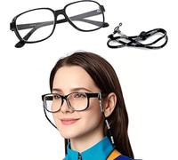 X-ray Radiation Protection Lead Glasses - Safety Protective Eyewear Goggles Eye Shield with Wrap-around Plastic Frame for MRI CT, 1 Pcs (0.5mm Pb)