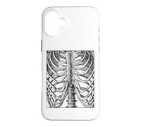 X-Ray Skeleton Rib Cage Bones Anatomy Halloween Costume Case for iPhone 16 Plus