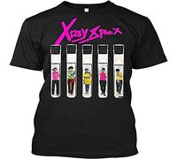 X Ray Spex Mens Cool Stylish Tee|T-Shirt Black Size XL
