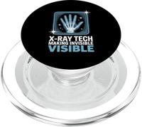 X-Ray Tech Making Invisible Visible Radiology Pride PopSockets PopGrip for MagSafe
