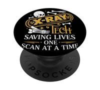 X Ray Tech Saving Lives One Scan At A Time Radiology Apparel PopSockets Adhesive PopGrip