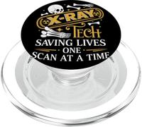 X Ray Tech Saving Lives One Scan At A Time Radiology Apparel PopSockets PopGrip for MagSafe