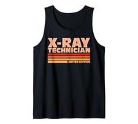 X-Ray Technician Retro Sunrise Tank Top