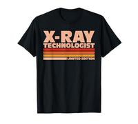 X-Ray Technologist Retro Sunrise T-Shirt