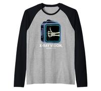 X-Ray Vision: Saving Lives Daily Raglan Baseball Tee