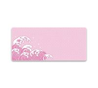 X-Raypad Aqua Control+ Wave Gaming Mouse Pad, Ultra-High Precision Mouse Pad with Perfect Speed and Control Capability, Designed for Fps Players with Low DPI Requirements (AC+ Wave Love, 900*400*4mm)