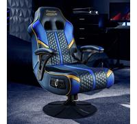 X-Rocker Adrenaline V3 2.1 Bluetooth Audio Gaming Chair - Blue