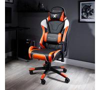 X Rocker Agility Esport Ergonomic Gaming Chair - Black / Orange