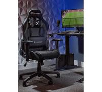 X Rocker Agility Junior PC Office Gaming Chair - Black Black