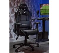 Agility Junior PC Gaming Chair - Carbon Black, black