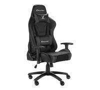 X-Rocker Agility Sport High Back eSports Gaming Chair for Adults & Teens - 3D Armrests, Head & Lumbar Cushion, Height Adjustable Recliner, Wipe-Clean Faux Leather - Carbon Black