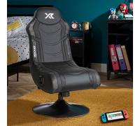 X Rocker Bolero 2.0 Audio Console Gaming Chair - Black & White