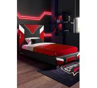 X Rocker Cerberus MKII Gaming Bed-In-A-Box Single Red Carbon