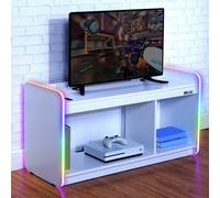 X Rocker Electra Media TV Unit with App Control LED - White