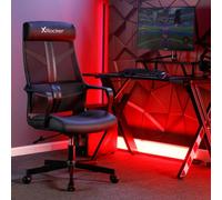 Helix Ergonomic Mesh Office Chair - Black, black