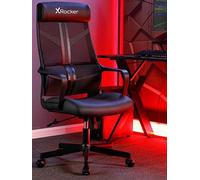 X Rocker Helix Mesh Pc Gaming Chair Red