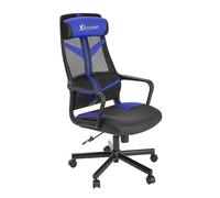 X Rocker Helix Office PC Gaming Mesh Chair - Blue Natural