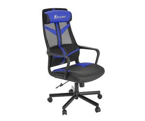 X Rocker Helix Office PC Gaming Mesh Chair - Blue Natural
