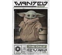 X Rocker Lobcede.be Star Wars The Mandalorian Poster 61 x 91 Wanted The Child, Colourful, 865673