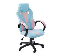 X Rocker Maverick Height Adjustable Office Gaming Chair - Bubble-gum Carbon