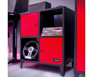 X Rocker Mesh-Tek 4-Cube Unit - Standing or Wall-Mounted