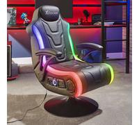 X Rocker Monsoon 4.1 Audio Led Console Gaming Chair - Black