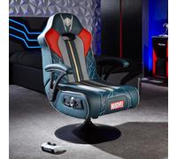 X Rocker Official Marvel Console Gaming Chair with Speakers for Kids & Teens in True Black X Rocker True Black