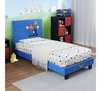 X Rocker Nintendo Luigi Single Bed - Blue