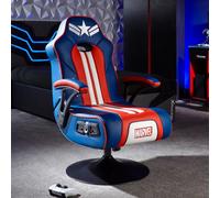 X Rocker Officially Licensed Marvel™ Elite 2.1 Audio Console Gaming Chair - Captain America