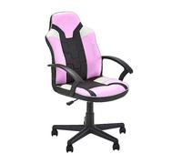 X Rocker Saturn Mid-Back Wheeled Esport Gaming Chair - Pink Pink