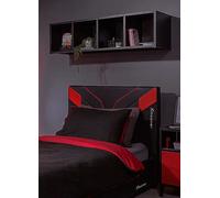 X Rocker XR Mesh-Tek 4 Cube Shelf Long Unit - Storage -Black/Red Black