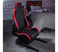 X Rocker Xr Racing Chicane Racing Seat For The Xr Racing Rig with Seat Sliders Black