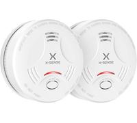 X-Sense 5 Pack Smoke Alarm Fire Detector Battery Powered High Sensitivity