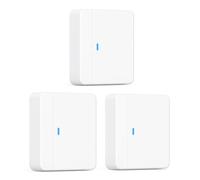X-Sense AS05/AS08 Smart Door Sensor Accessories with Replaceable Battery, Compatible with Alexa, for Different Doors and Windows in Apartments, Dorms, SDS0A, 3-Pack