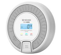 X-Sense Carbon Monoxide Alarm Detector 10-Year Life, Replaceable Battery Operated CO Alarm Detector with Digital Display, Conforms to EN 50291 Standard, CO03D