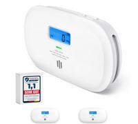 X-Sense Carbon Monoxide Detector, Replaceable Battery Powered Co Alarm With Digital Display, Portable For Home Co Peak Value