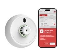 X-Sense Smart Heat Alarm XH02-M with 10-Year Sealed Battery, SBS50 Base Station Required, Model XH02-M, 1-Pack