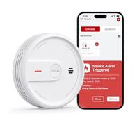 X-Sense Smart Smoke Alarm for Home, 10-Year Product Life and Replaceable Battery, Wi-Fi and App Function, Night Mode, XS0E-iR, 1-Pack