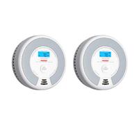 X-Sense Smart Smoke and Carbon Monoxide Alarm, App Control, SC07-MR, 2-Pack