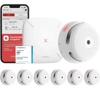 X-SENSE Smart Smoke Detector XS01-M With SBS50 Base Station, by En 14604