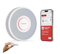 X-Sense Smart Wi-Fi Smoke Alarm with Voice Alerts and 17 Locations, Fire Alarm, 1.3 in (33 mm) Thick, XS0B-iR, 1-Pack