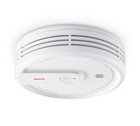 X-SENSE Smoke Alarm, 10-Year Battery Smoke Detector with LED Indicator & Silence Button, Compact Fire Alarm, XS0E-SN, 1-Pack